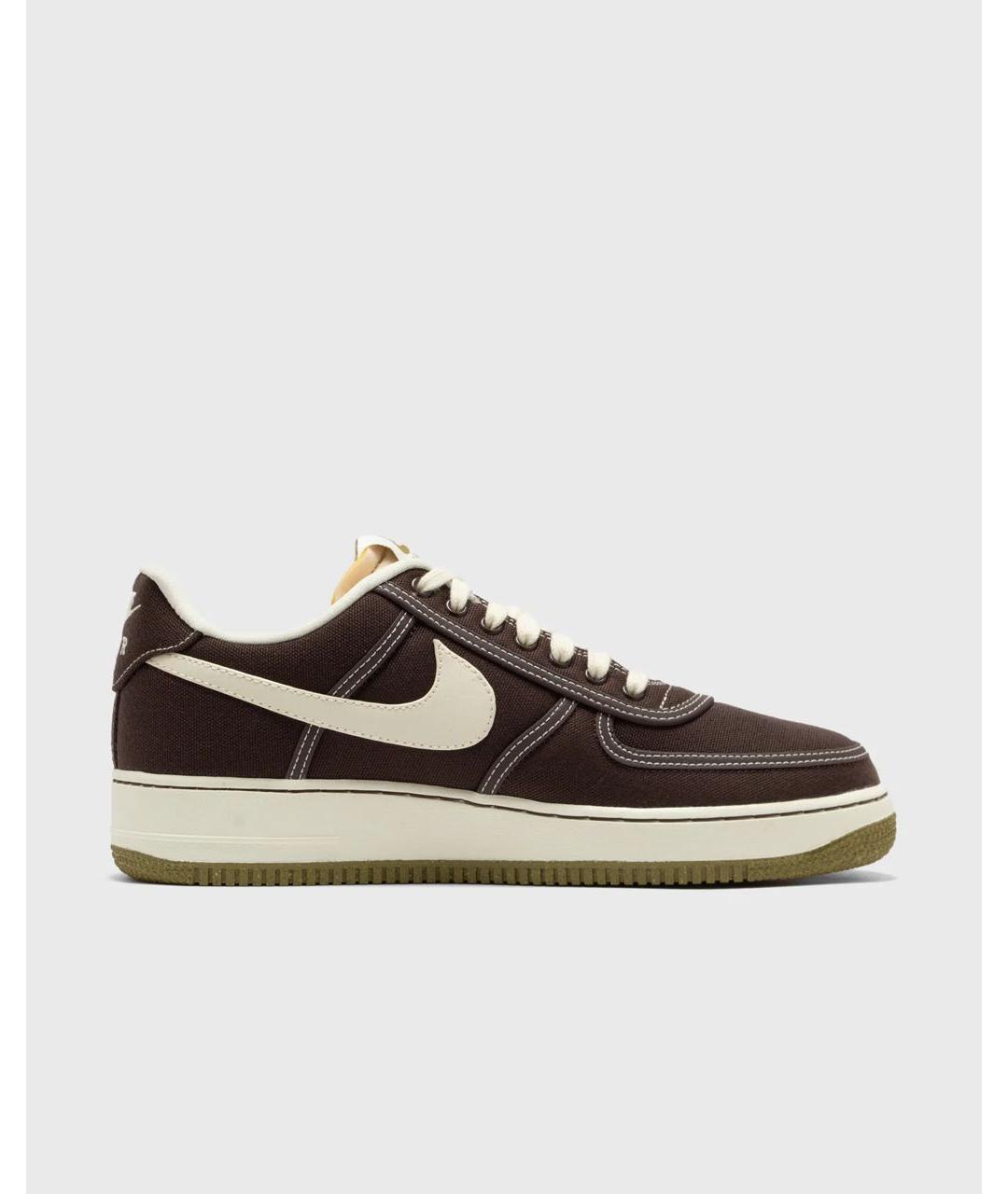 NIKE Коричневые текстильные кеды, фото 3