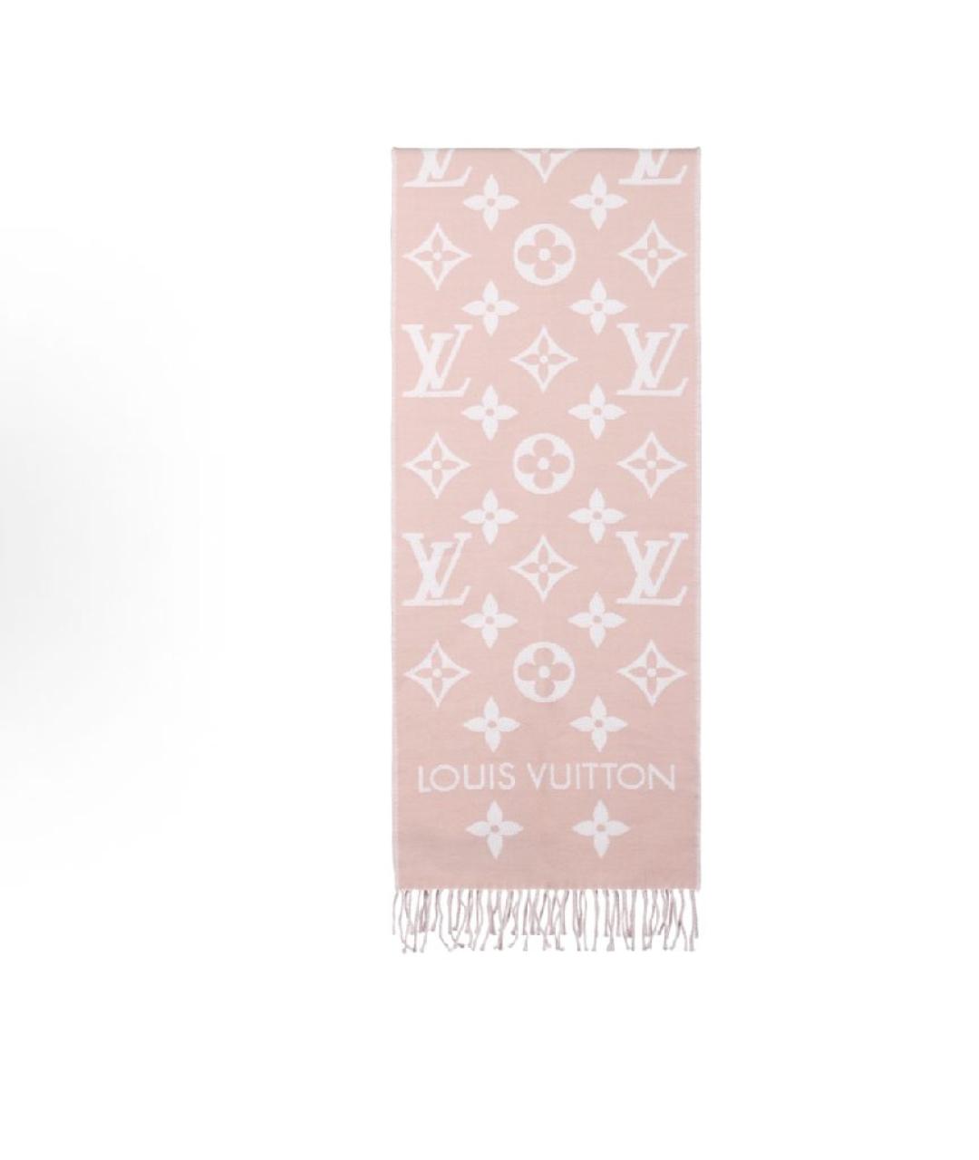LOUIS VUITTON Кашемировый шарф, фото 8