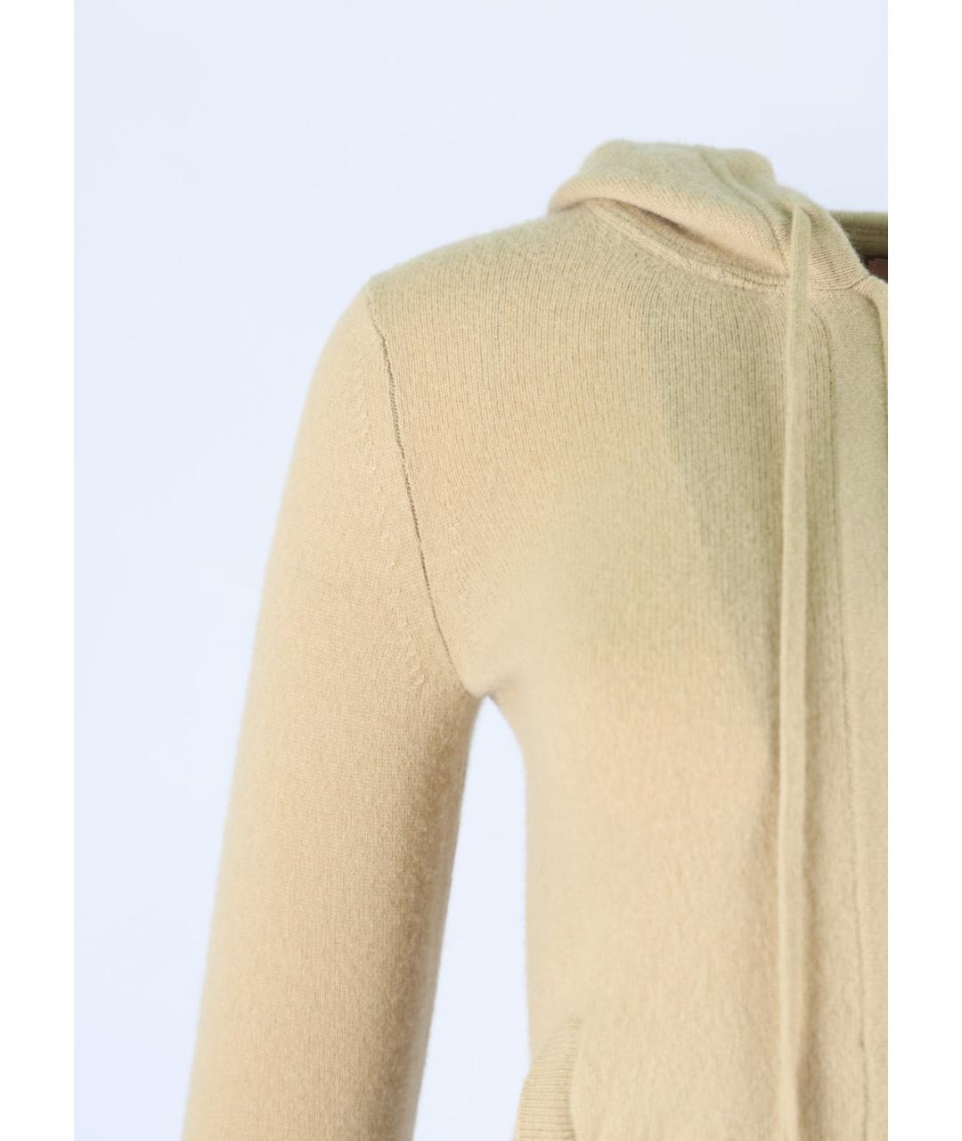 JUICY COUTURE Бежевый кашемировый кардиган, фото 5