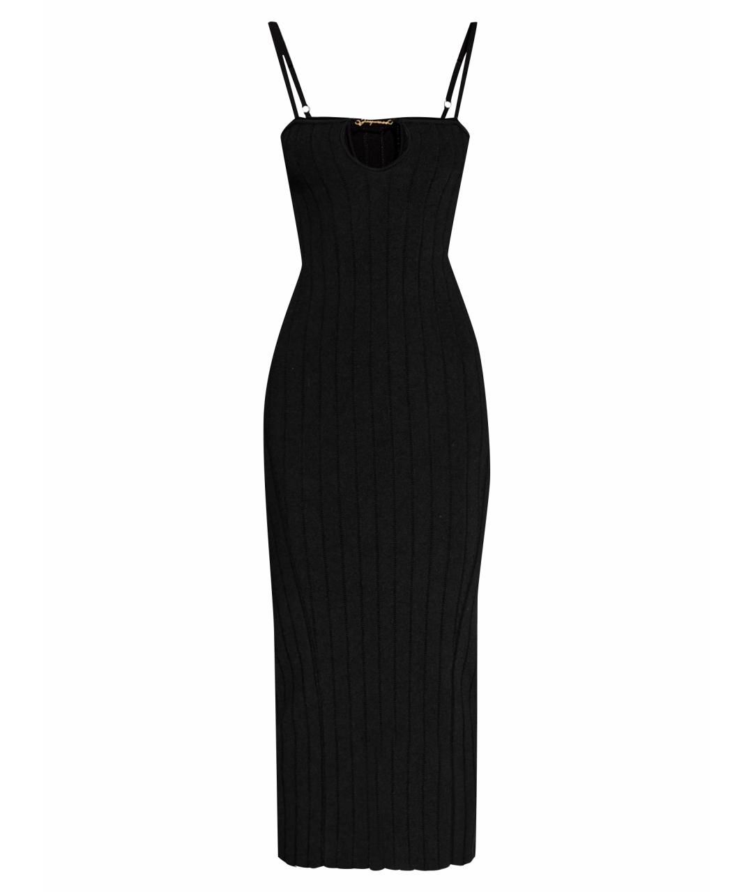 JACQUEMUS Черное коктейльное платье, фото 1