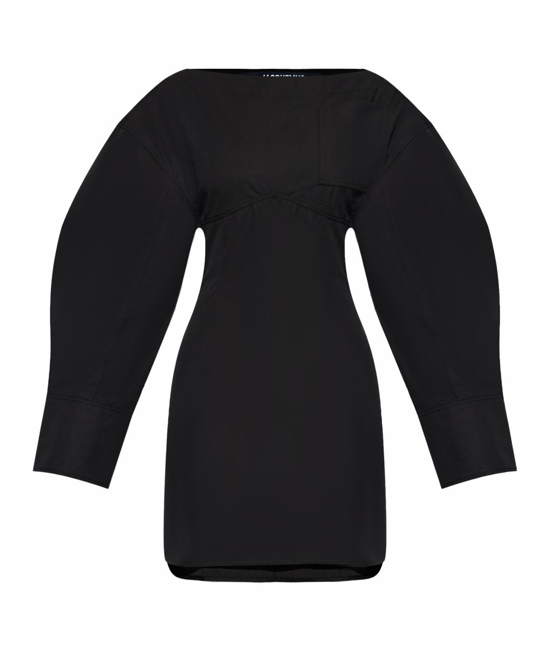 JACQUEMUS Черное коктейльное платье, фото 1