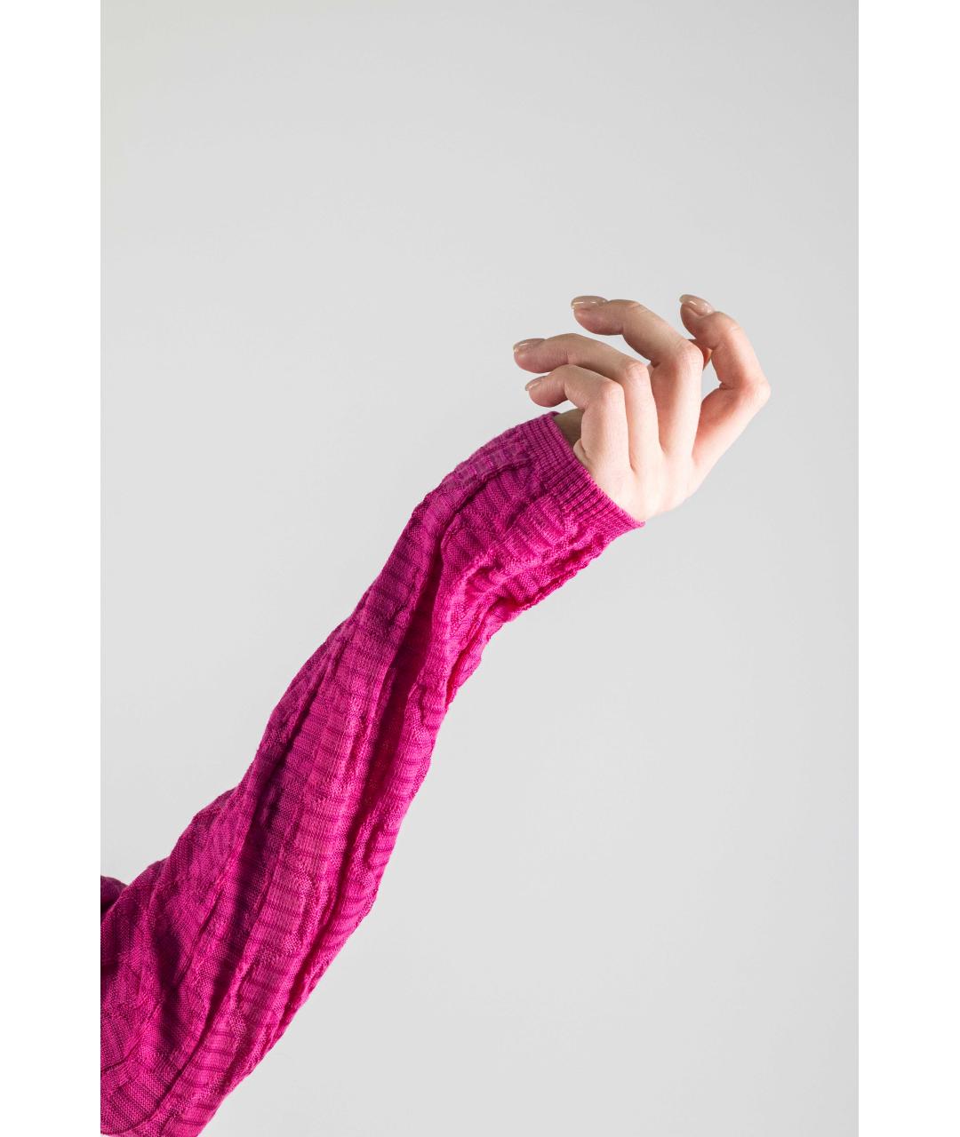 MISSONI Фуксия вискозный кардиган, фото 4