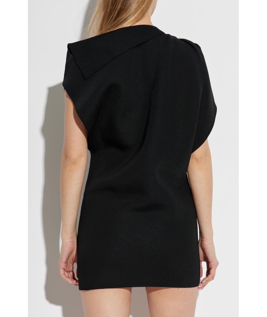 JACQUEMUS Черное коктейльное платье, фото 4