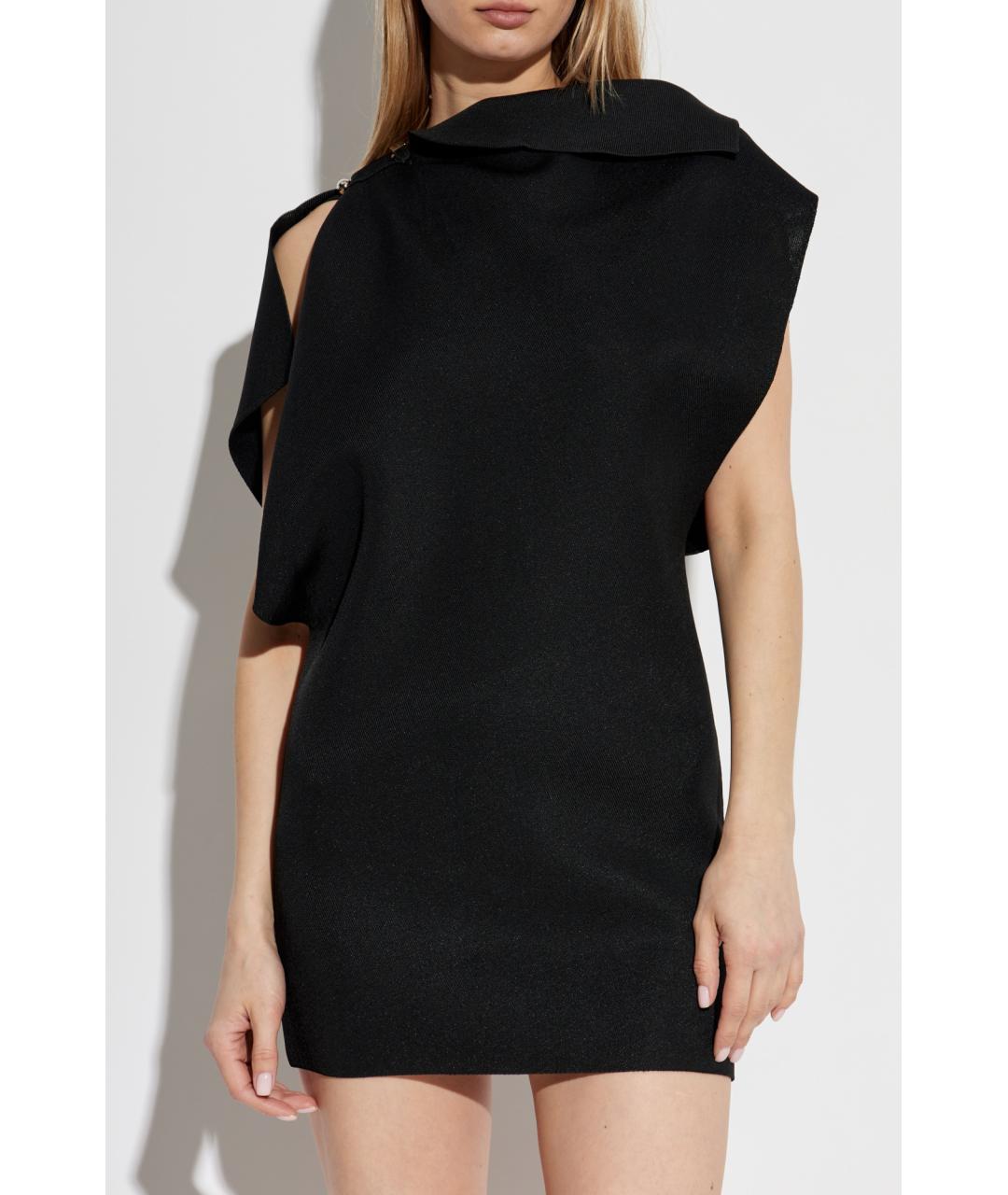 JACQUEMUS Черное коктейльное платье, фото 3
