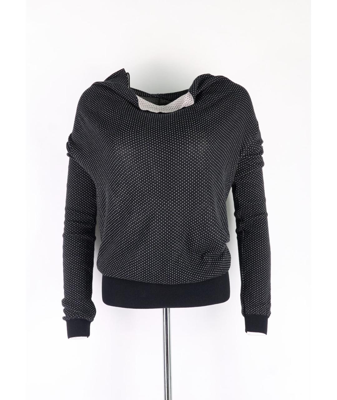 ALEXANDER MCQUEEN Черный вискозный костюм с юбками, фото 4