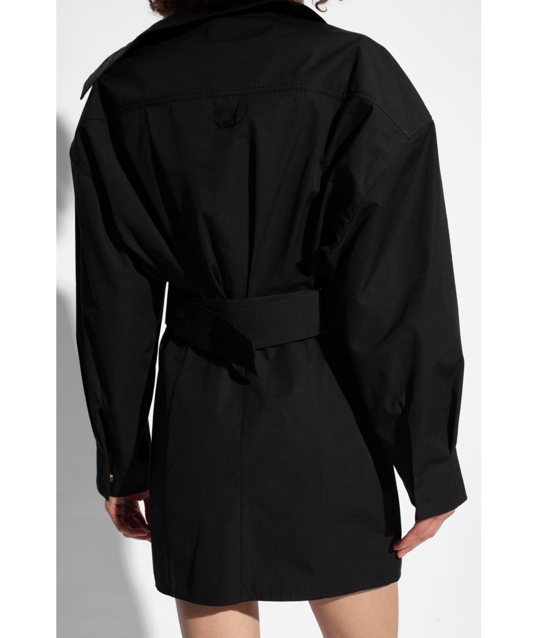 JACQUEMUS Черное коктейльное платье, фото 4