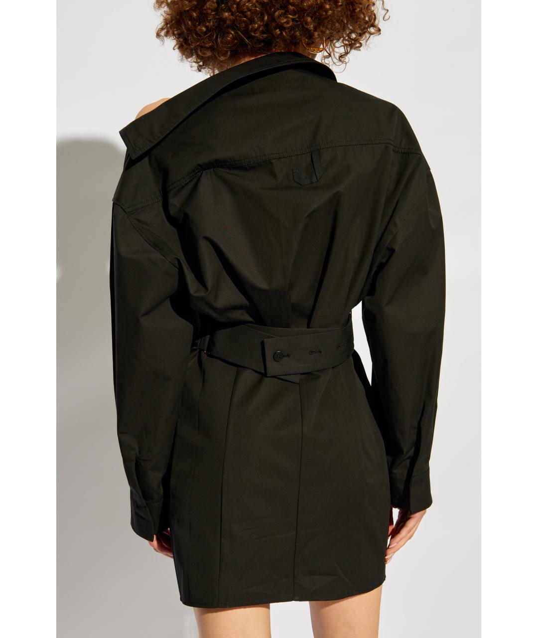 JACQUEMUS Черное коктейльное платье, фото 4