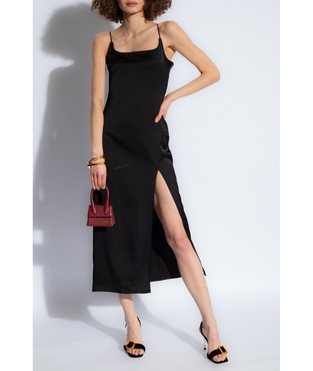 JACQUEMUS Черное коктейльное платье, фото 2