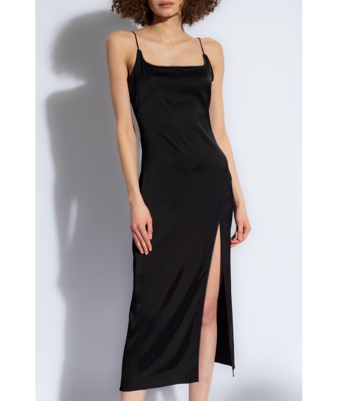 JACQUEMUS Черное коктейльное платье, фото 3
