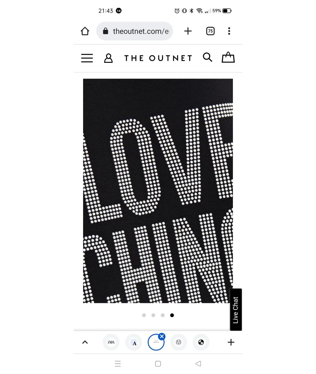LOVE MOSCHINO Черное хлопковое повседневное платье, фото 4