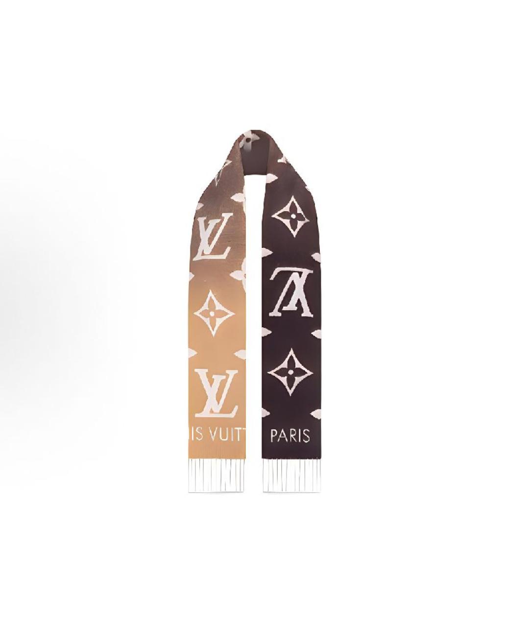 LOUIS VUITTON Кашемировый шарф, фото 6