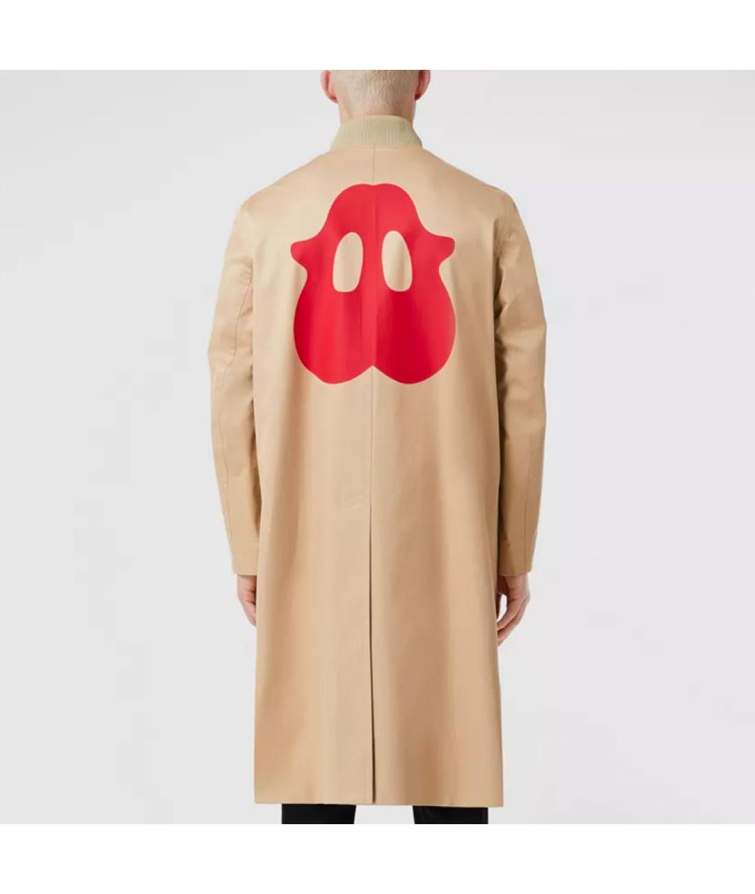 BURBERRY Бежевый тренч / плащ, фото 4