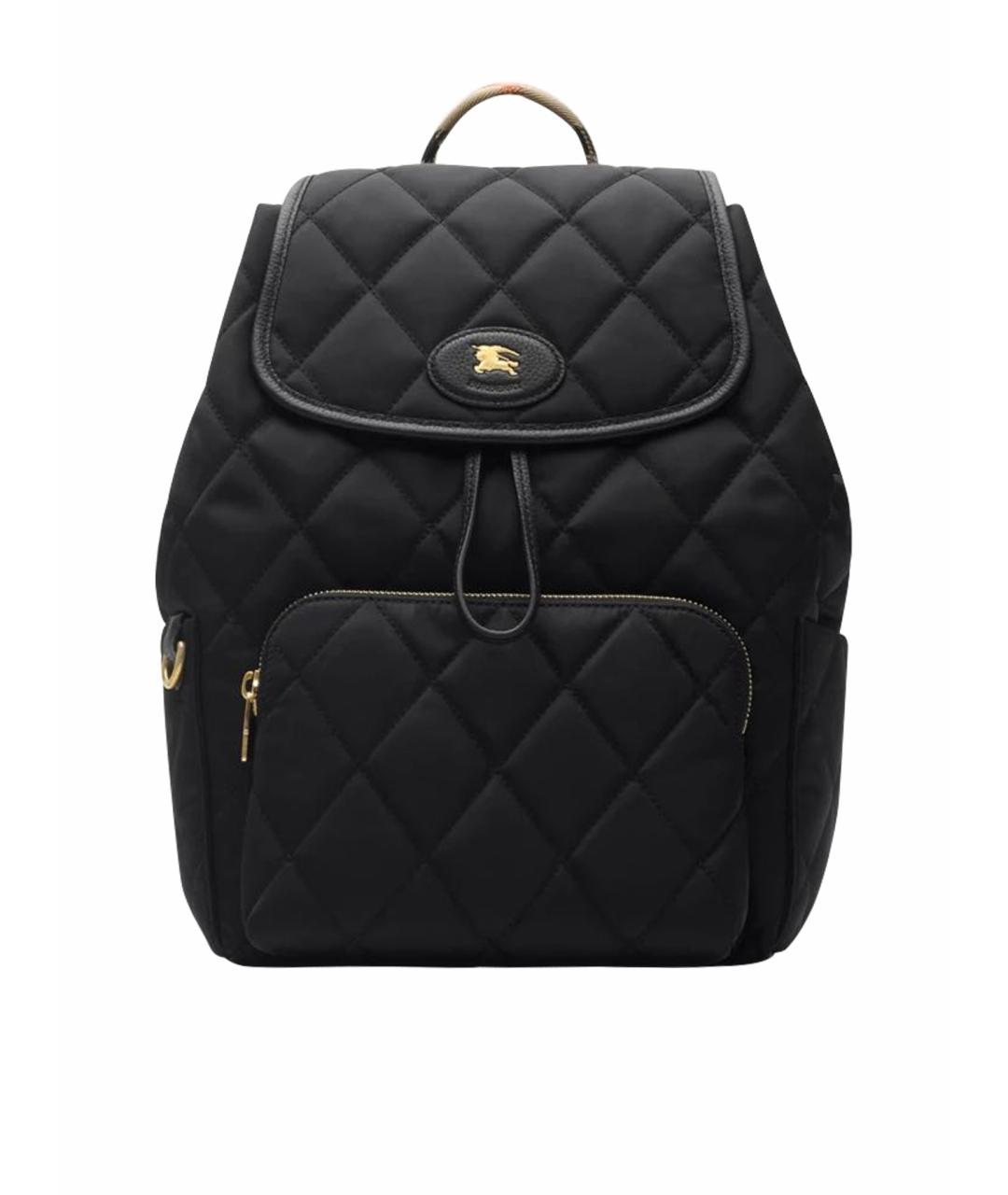 BURBERRY Черный тканевый рюкзак, фото 1