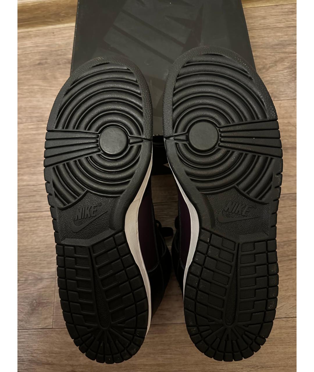 NIKE Мульти кожаные высокие кроссовки / кеды, фото 5