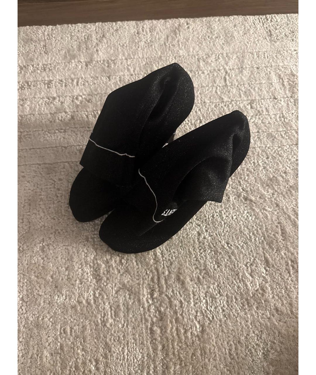 VETEMENTS Черные ботильоны, фото 4
