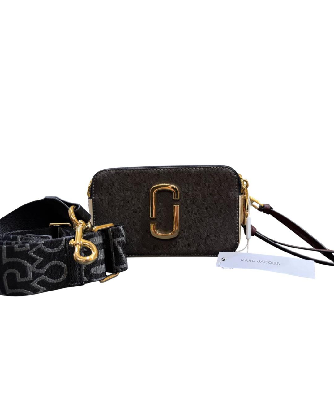 MARC JACOBS Коричневая кожаная сумка через плечо, фото 4