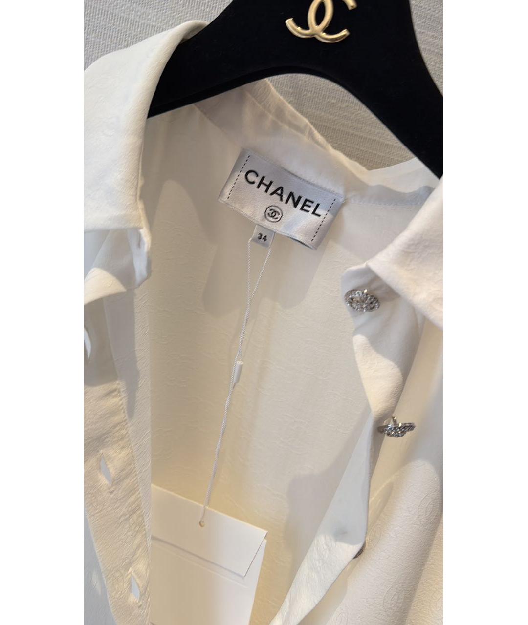 CHANEL Белое вечернее платье, фото 2