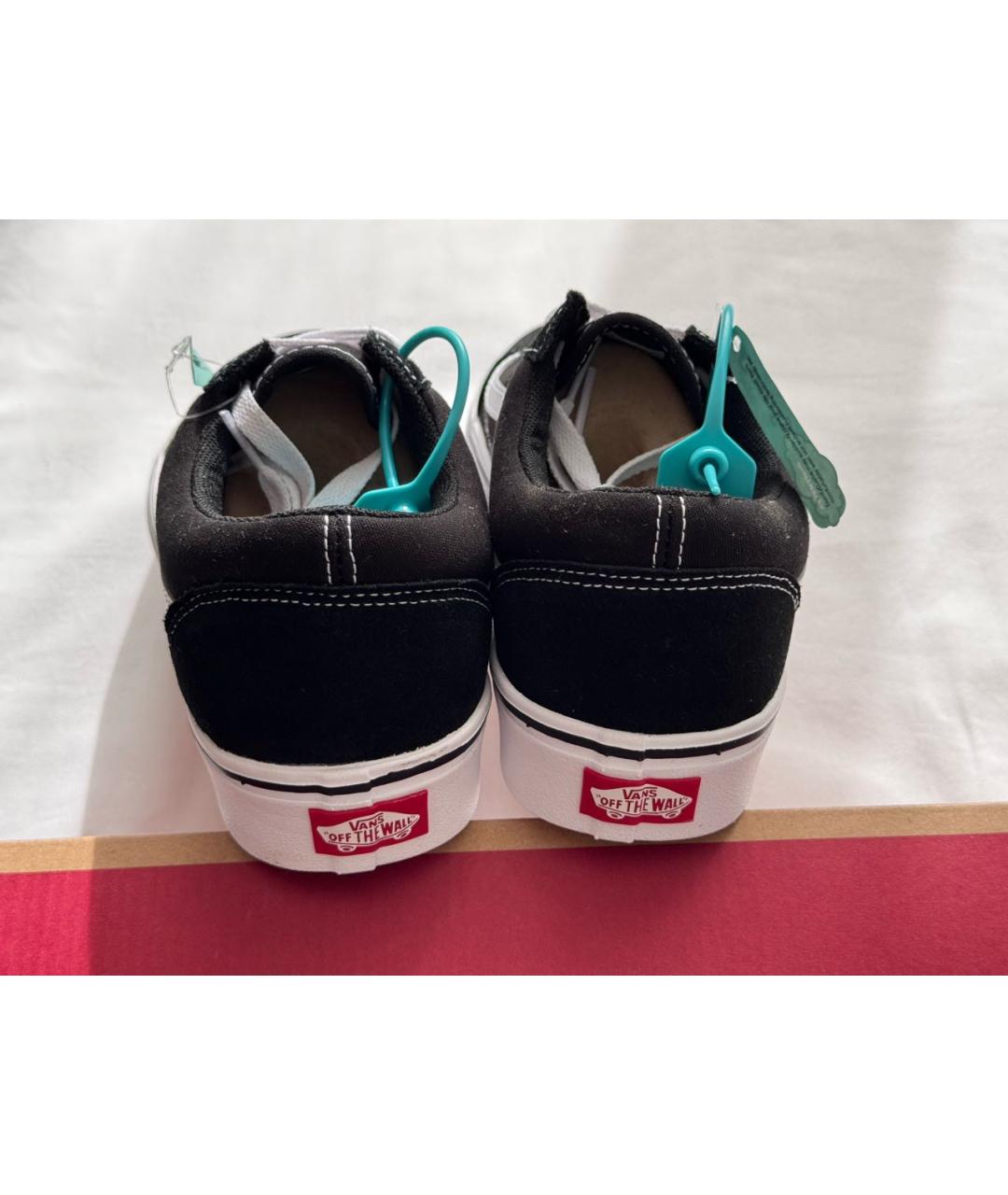 VANS Черные кеды, фото 7