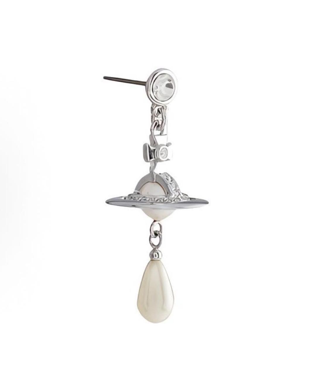 VIVIENNE WESTWOOD Серебряные латунные серьги, фото 3