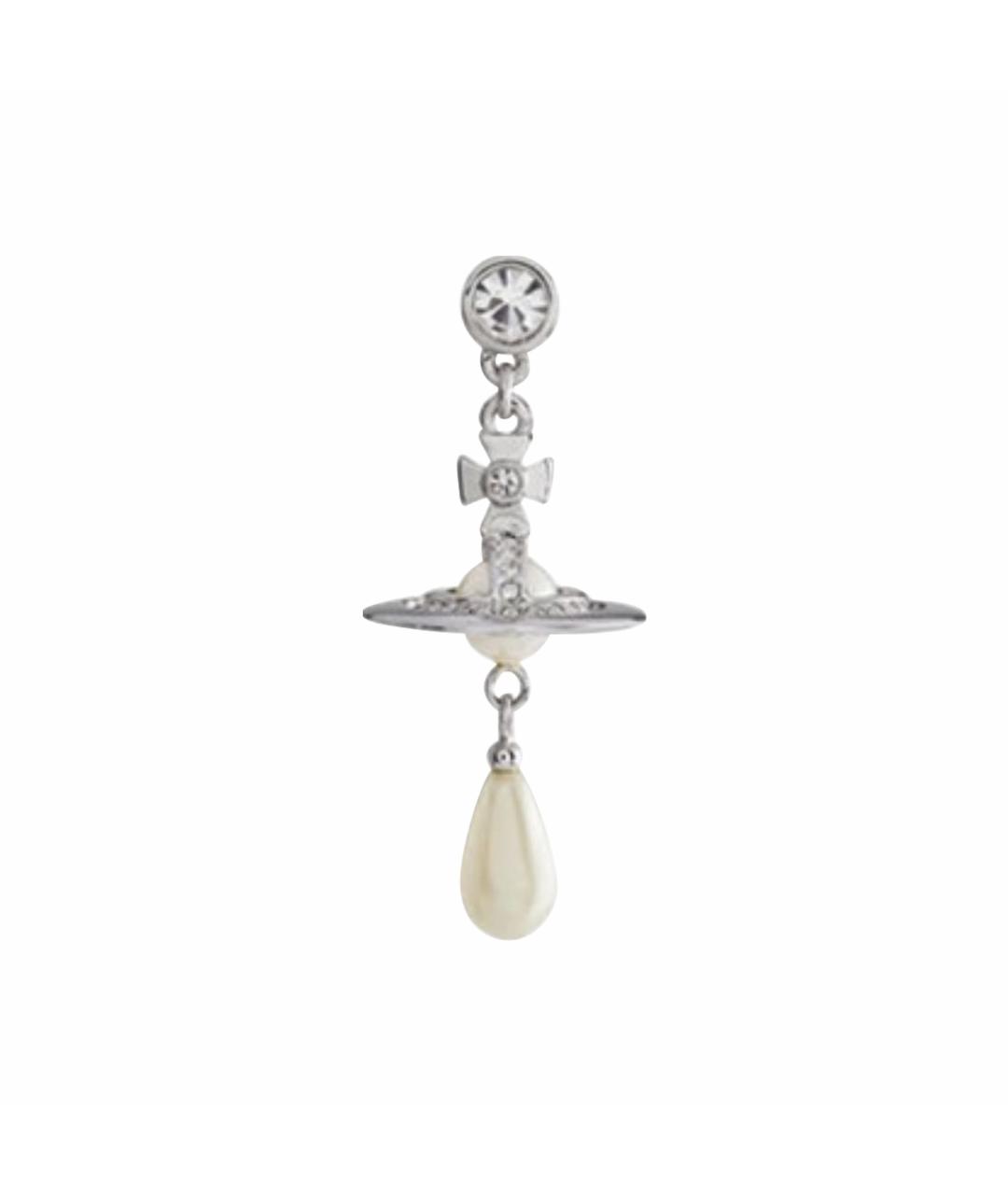 VIVIENNE WESTWOOD Серебряные латунные серьги, фото 1