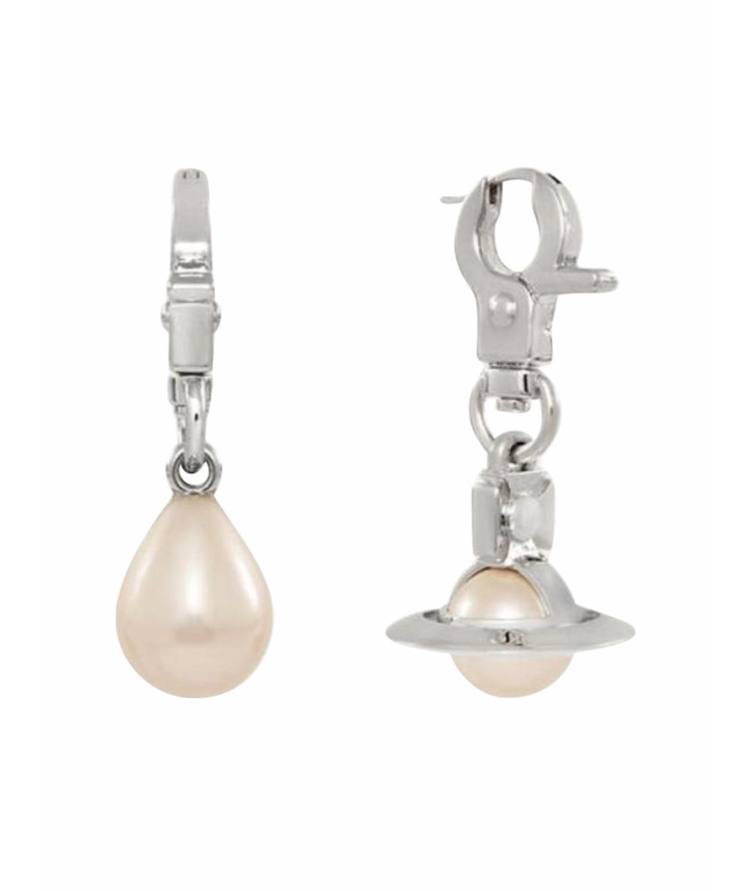 VIVIENNE WESTWOOD Серебряные латунные серьги, фото 1