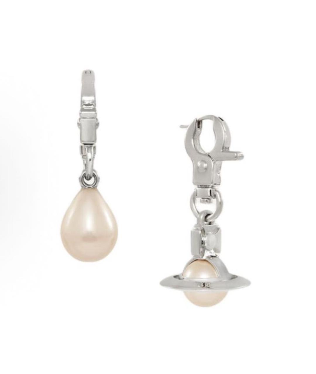 VIVIENNE WESTWOOD Серебряные латунные серьги, фото 3