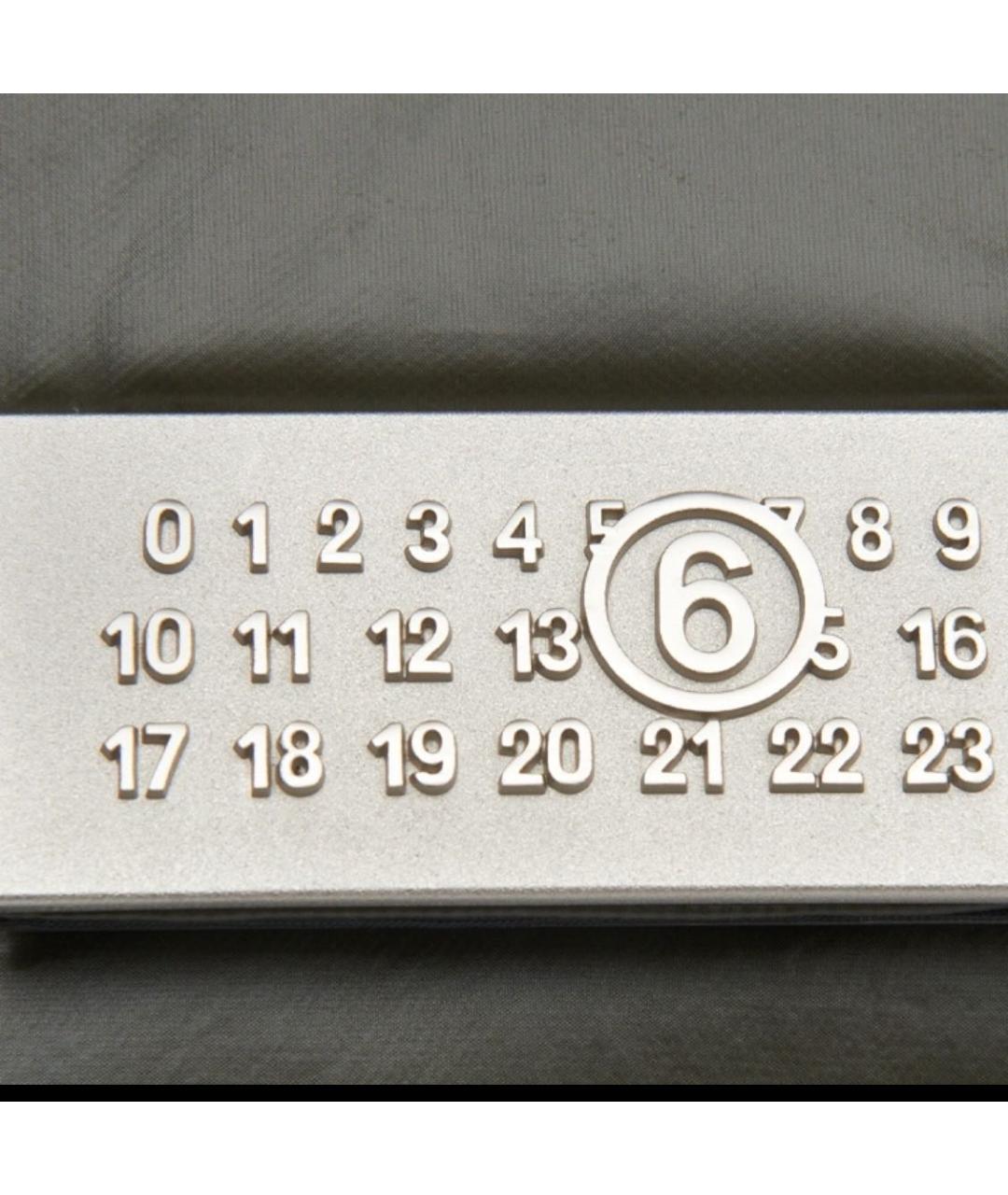 MAISON MARGIELA Зеленая кожаная сумка через плечо, фото 4