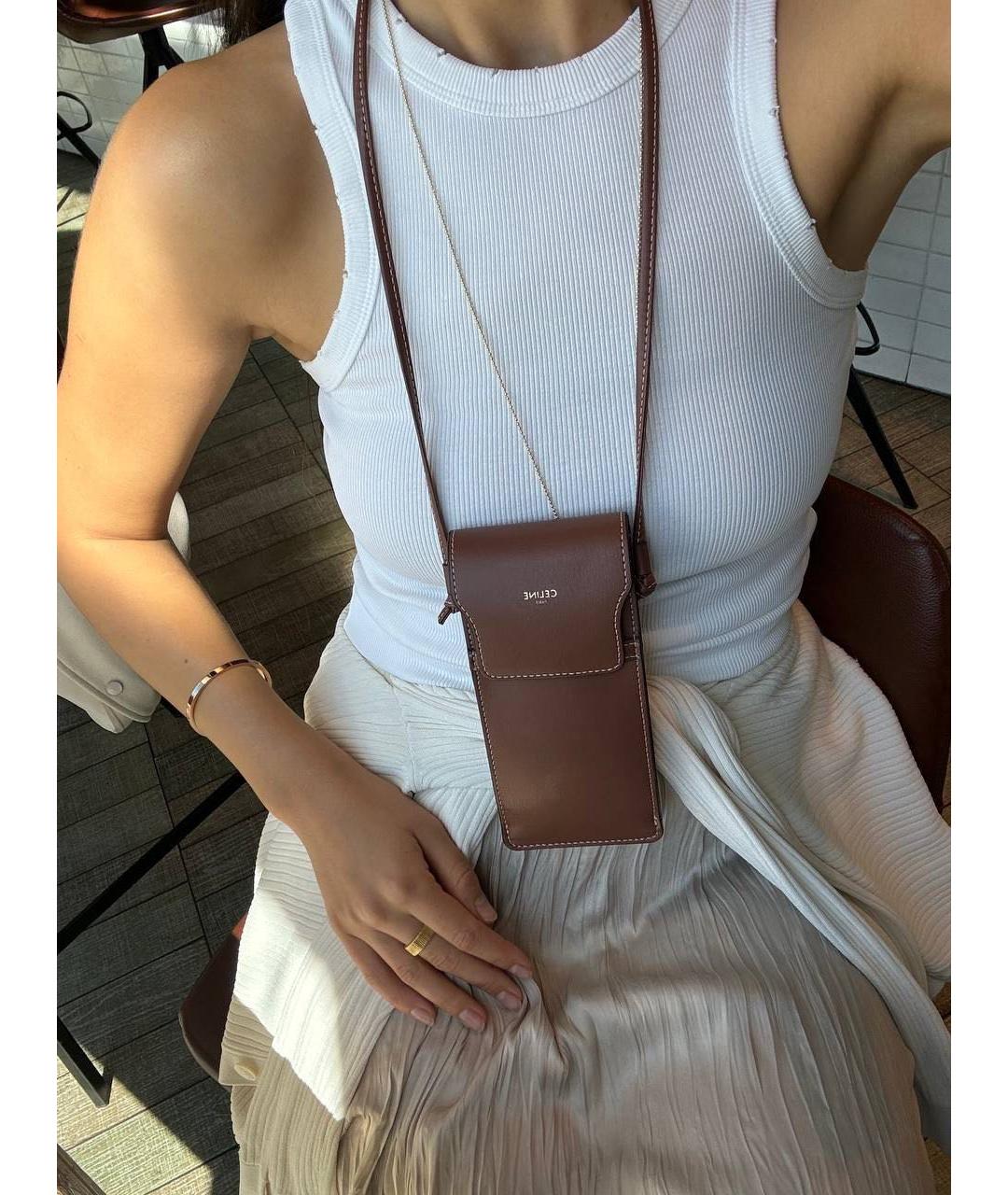 CELINE Золотые металлические солнцезащитные очки, фото 8