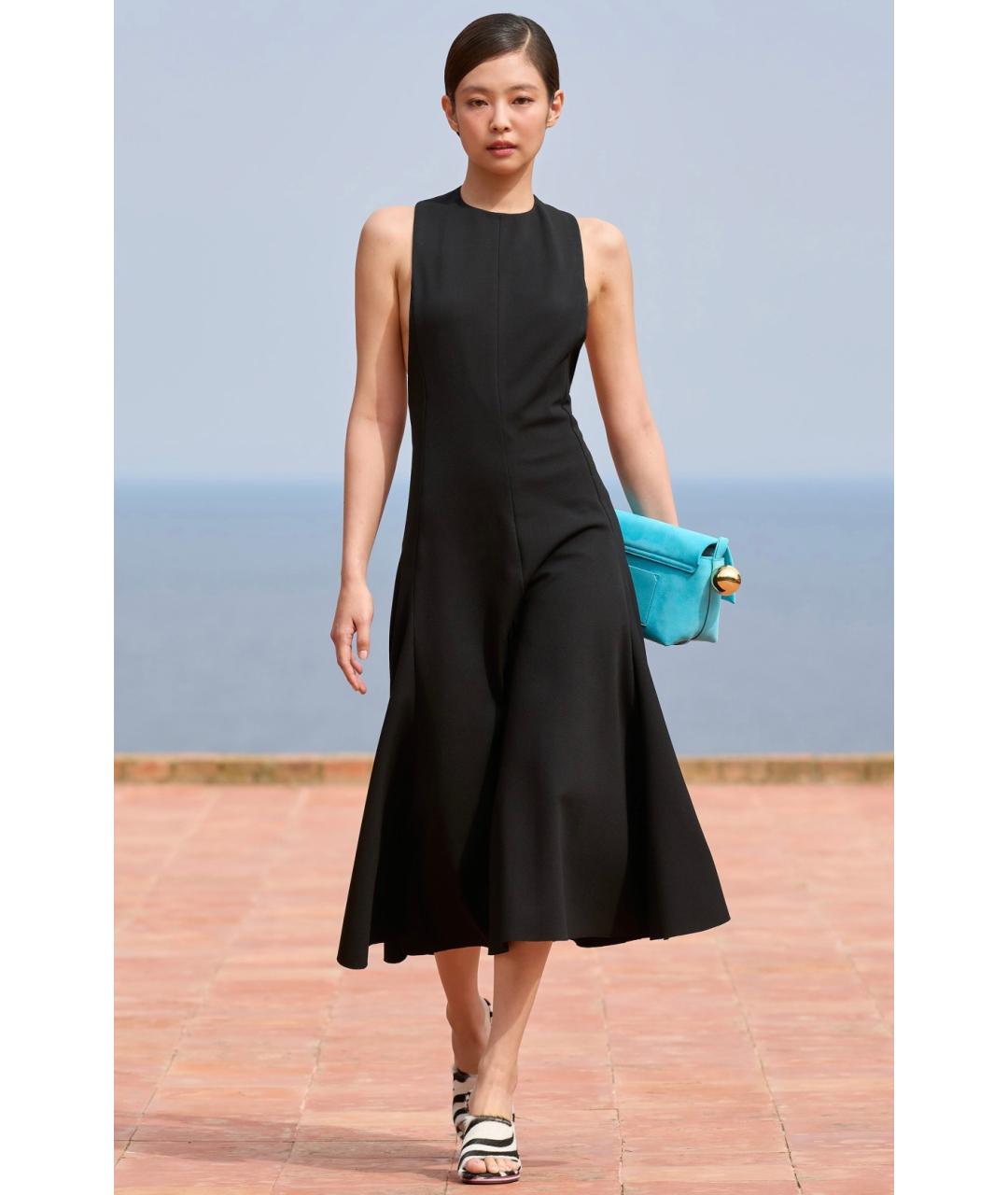JACQUEMUS Черное коктейльное платье, фото 4