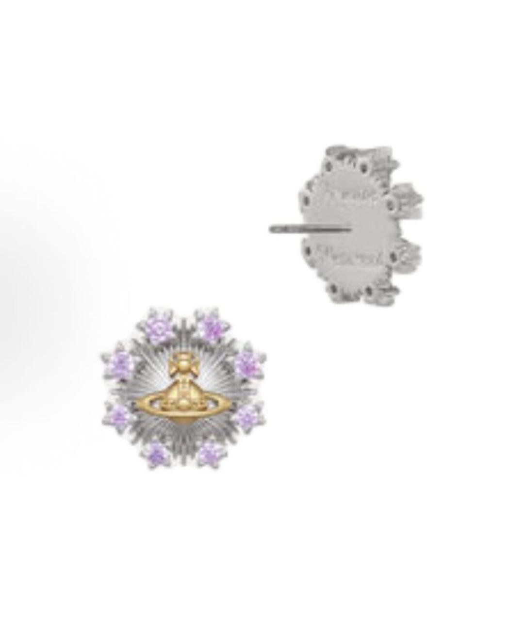 VIVIENNE WESTWOOD Серебряные с серебряным покрытием серьги, фото 2