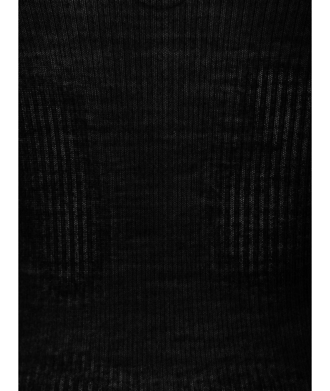 RICK OWENS Черное вискозное повседневное платье, фото 3