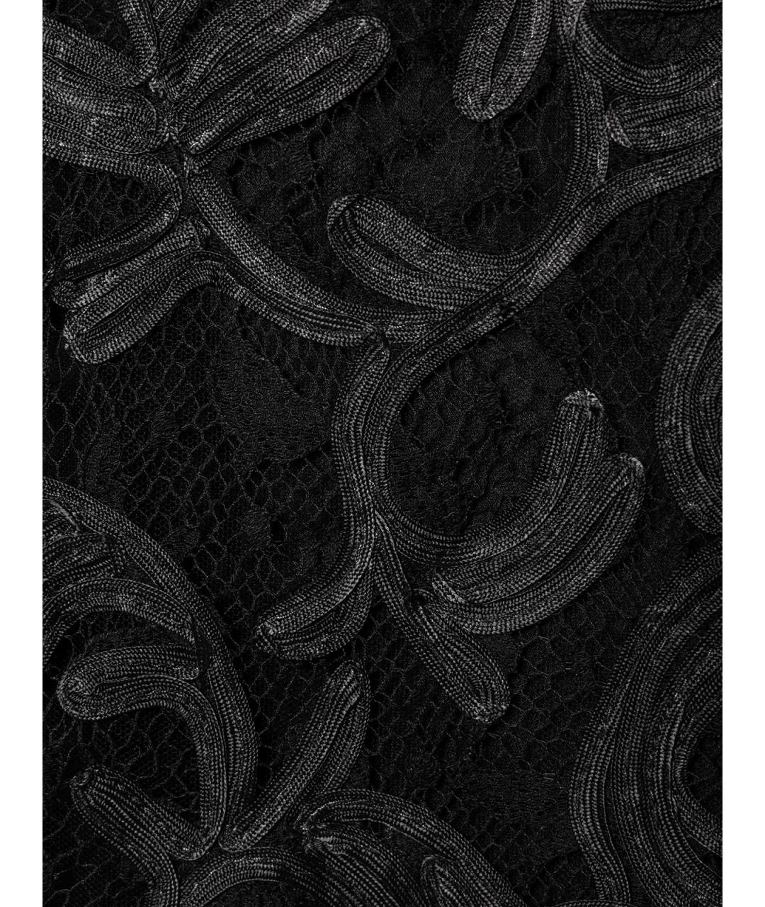 DOLCE&GABBANA Черный полиамидовый костюм с юбками, фото 3