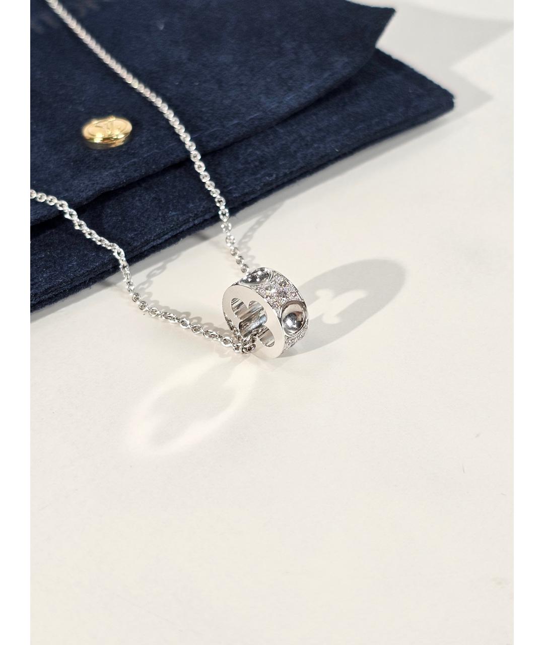 LOUIS VUITTON Серебряное колье из белого золота, фото 4