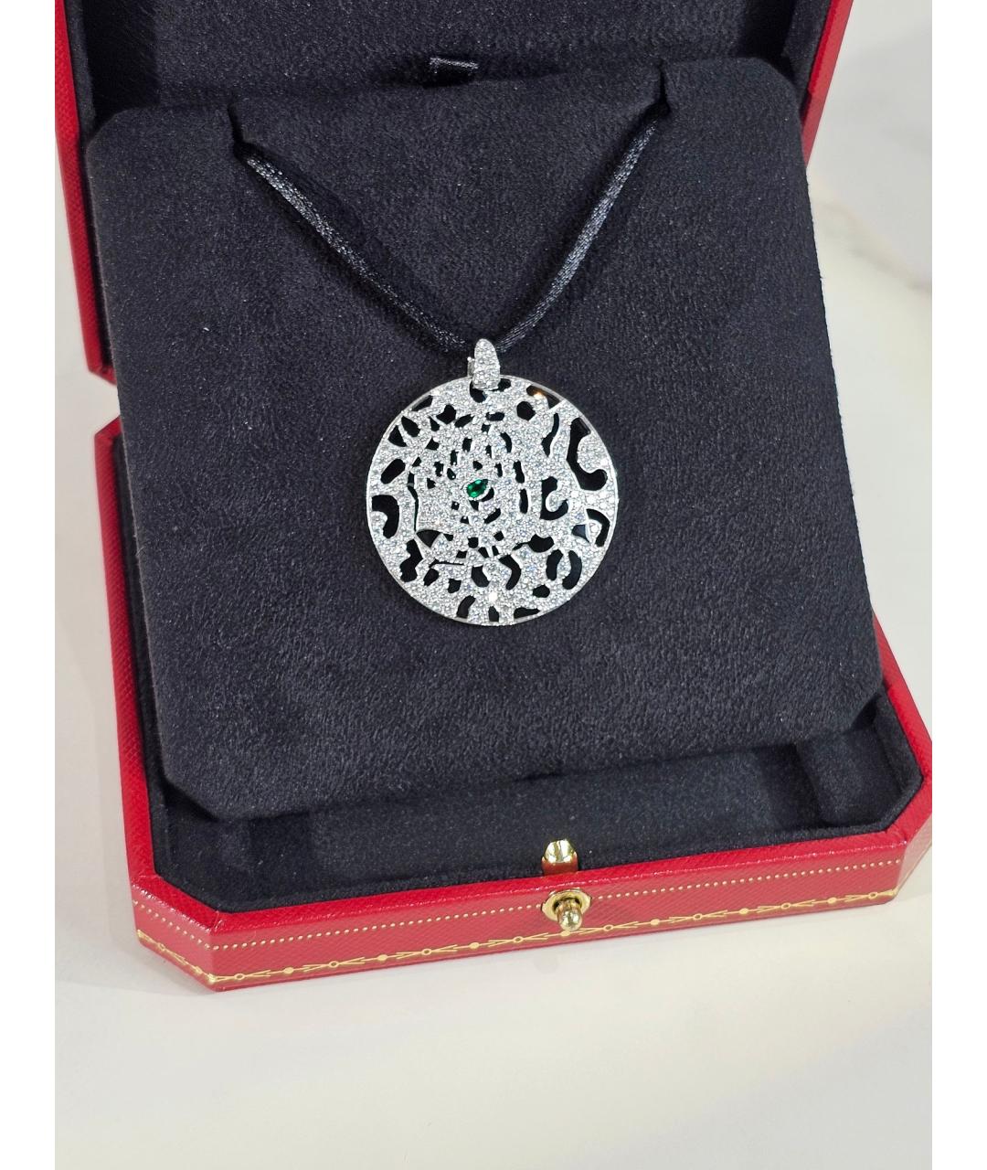 CARTIER Серебряное колье из белого золота, фото 3