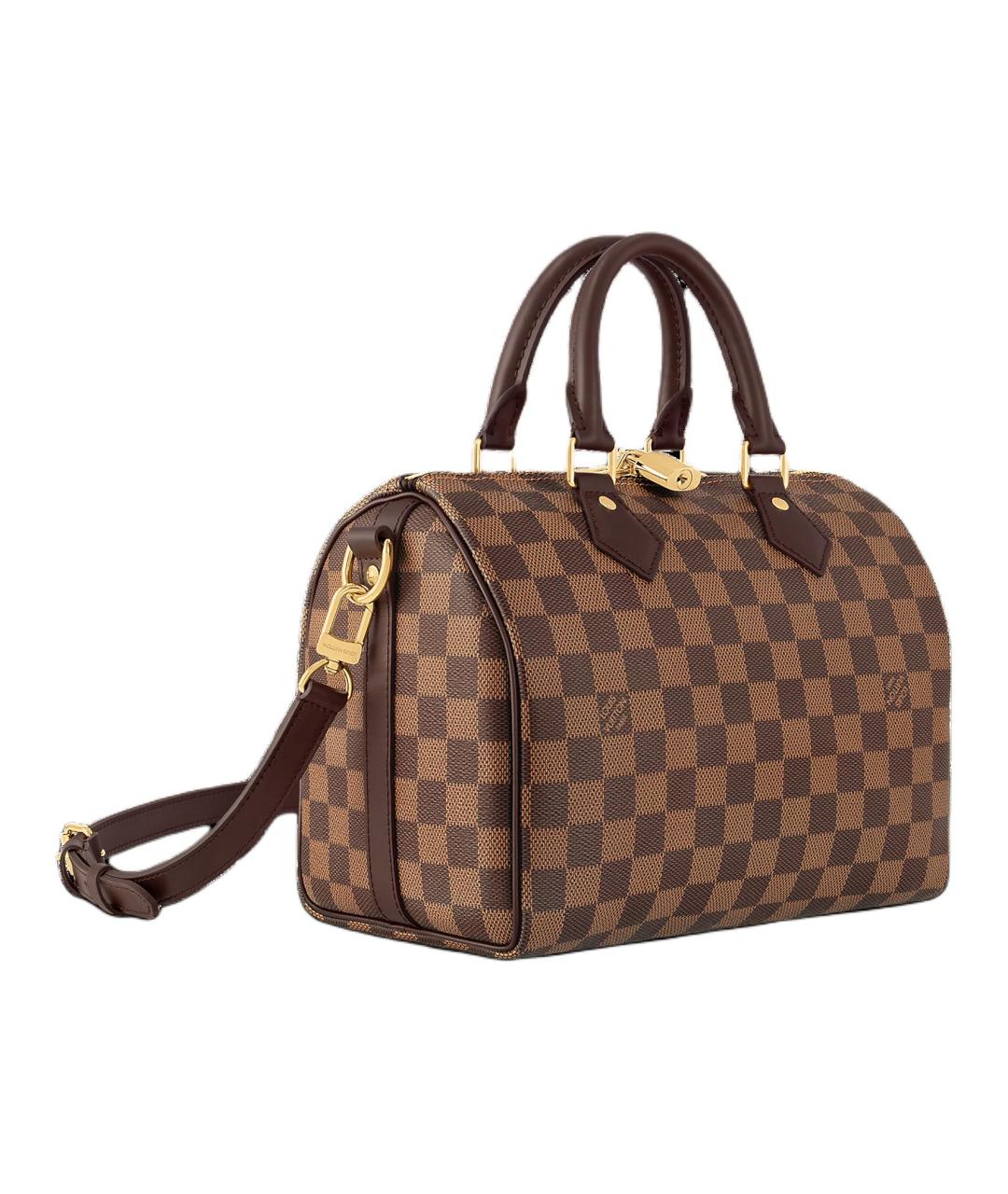 LOUIS VUITTON Коричневая сумка с короткими ручками, фото 2