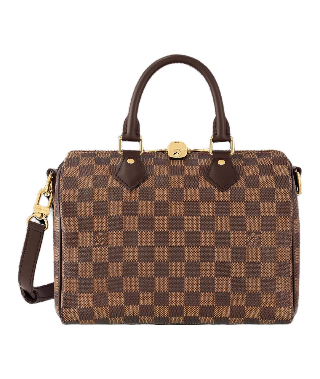 LOUIS VUITTON Коричневая сумка с короткими ручками, фото 1