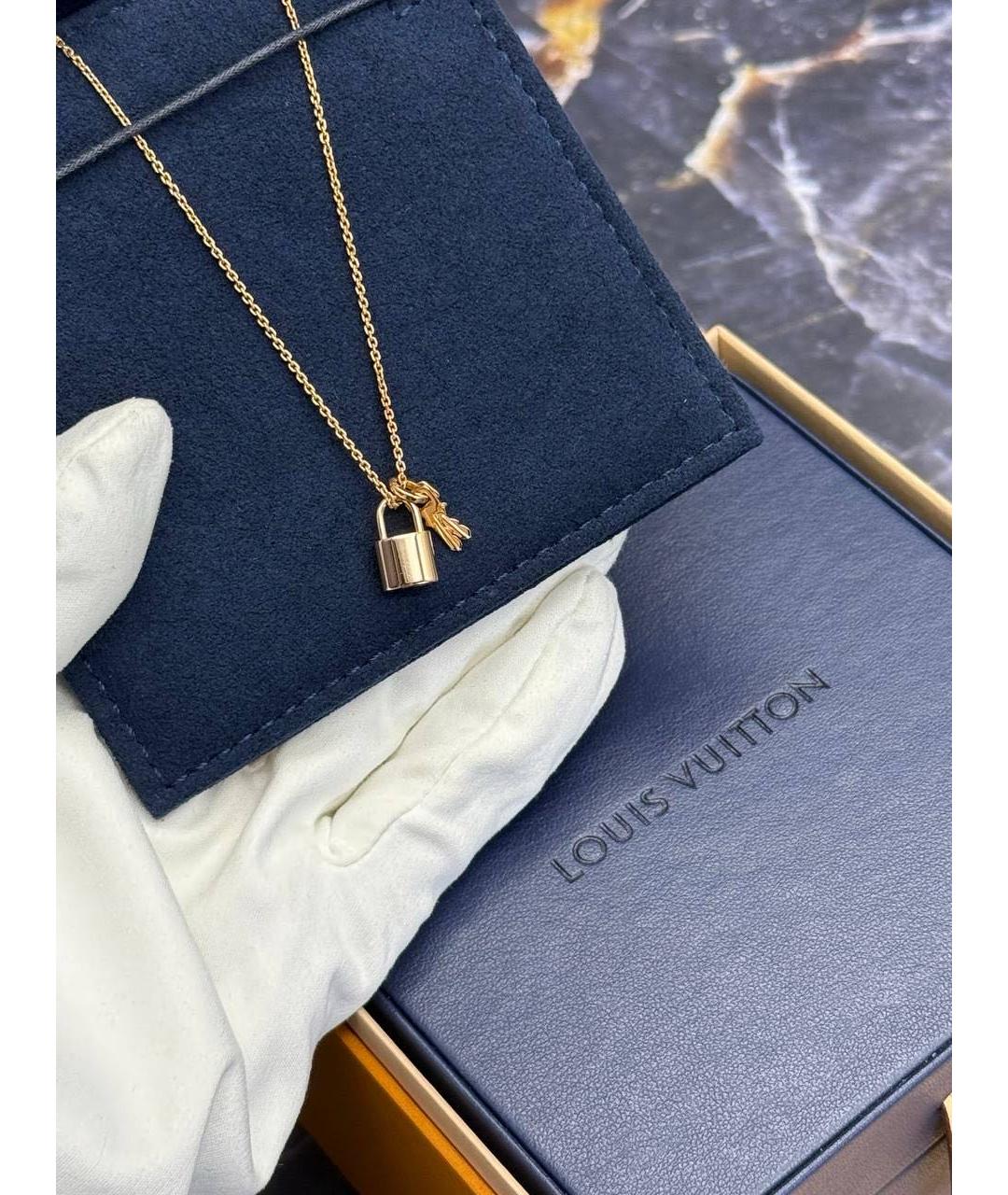 LOUIS VUITTON Золотое колье из желтого золота, фото 3