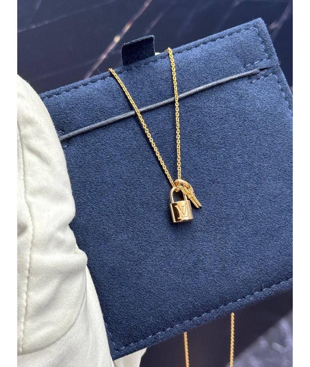 LOUIS VUITTON Золотое колье из желтого золота, фото 6