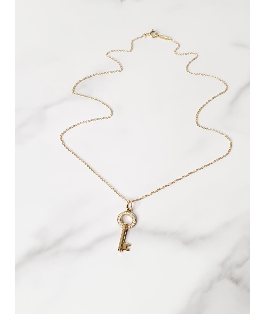 TIFFANY&CO Золотое колье из розового золота, фото 2