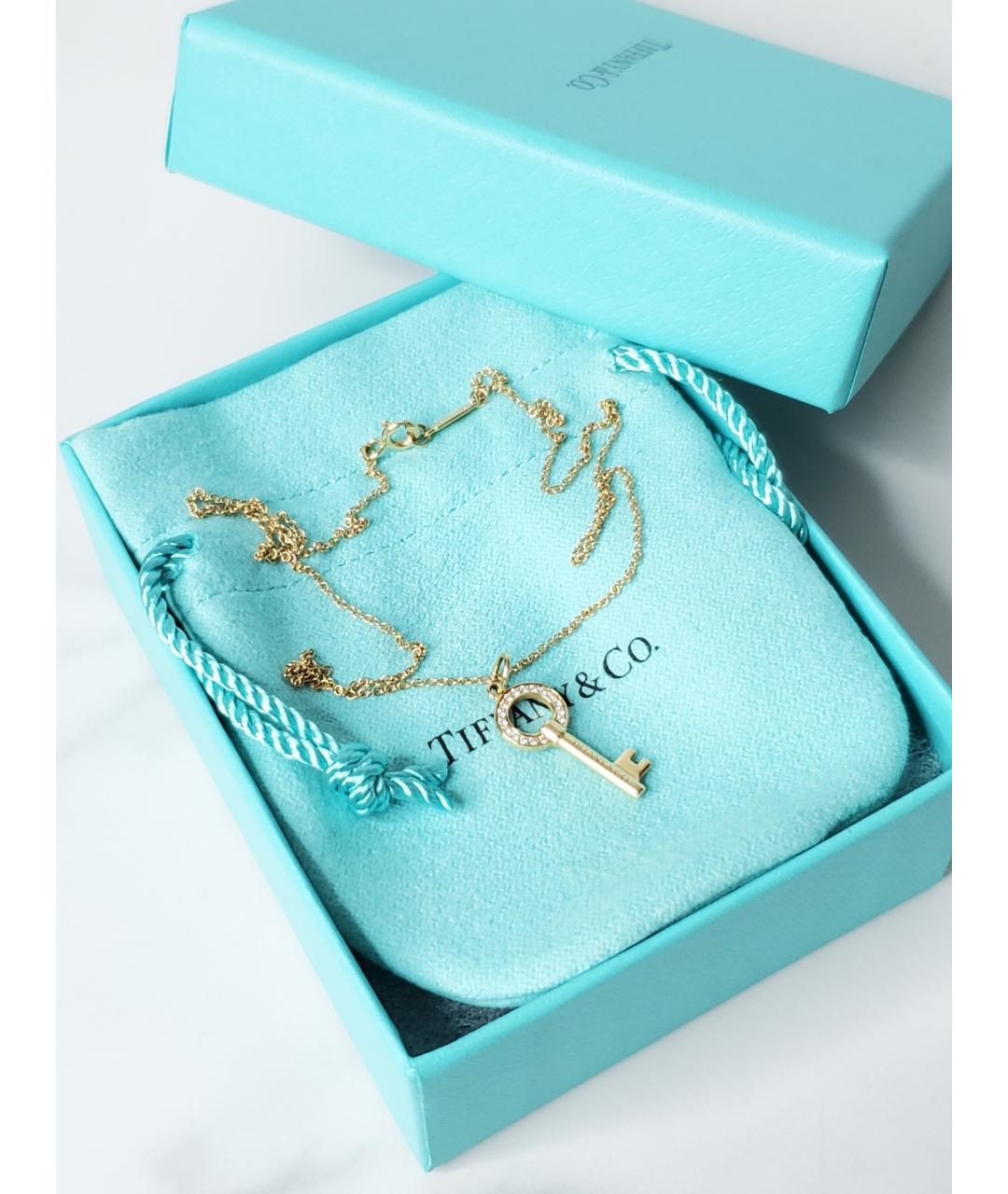 TIFFANY&CO Золотое колье из розового золота, фото 3
