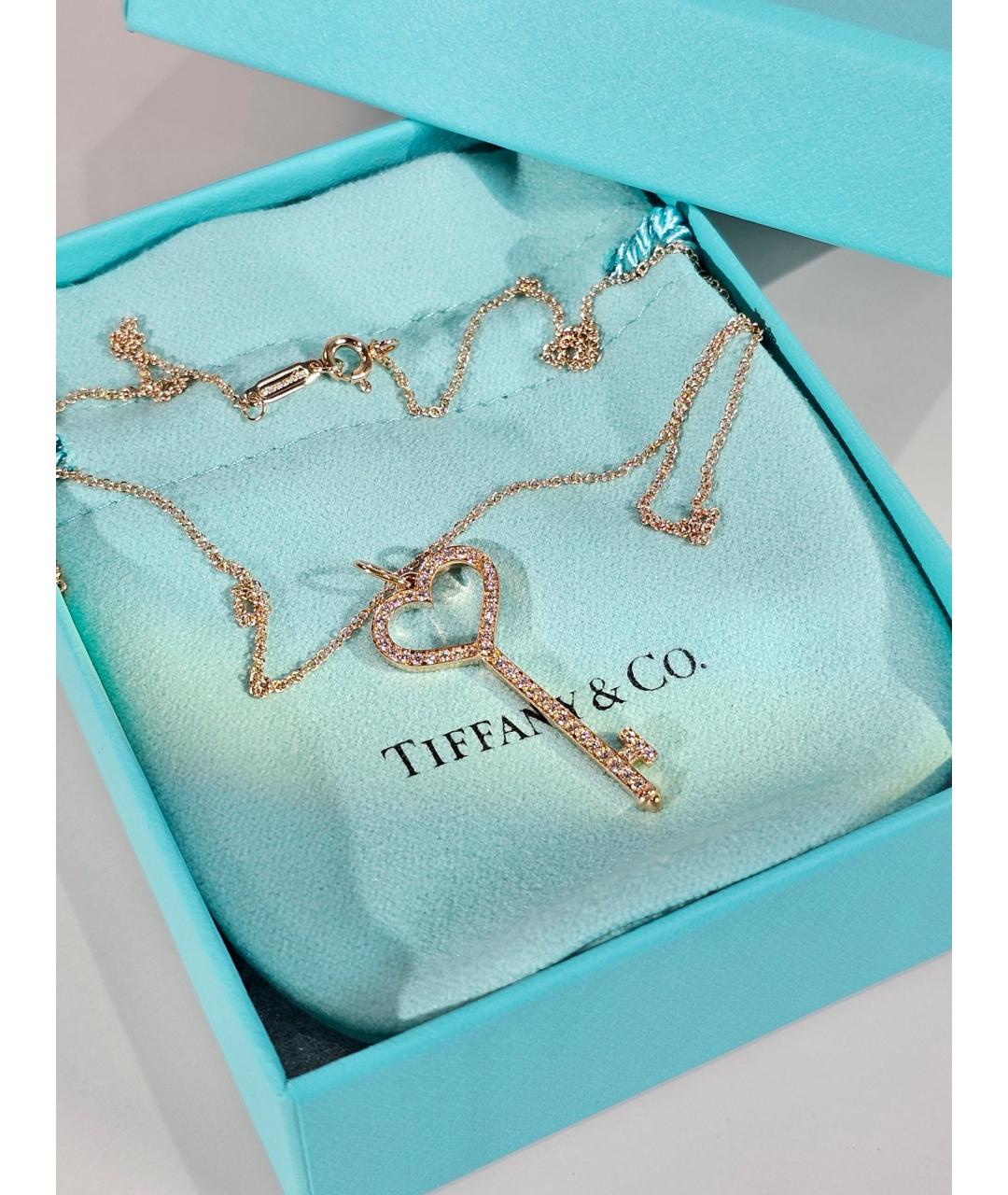 TIFFANY&CO Золотое колье из розового золота, фото 2
