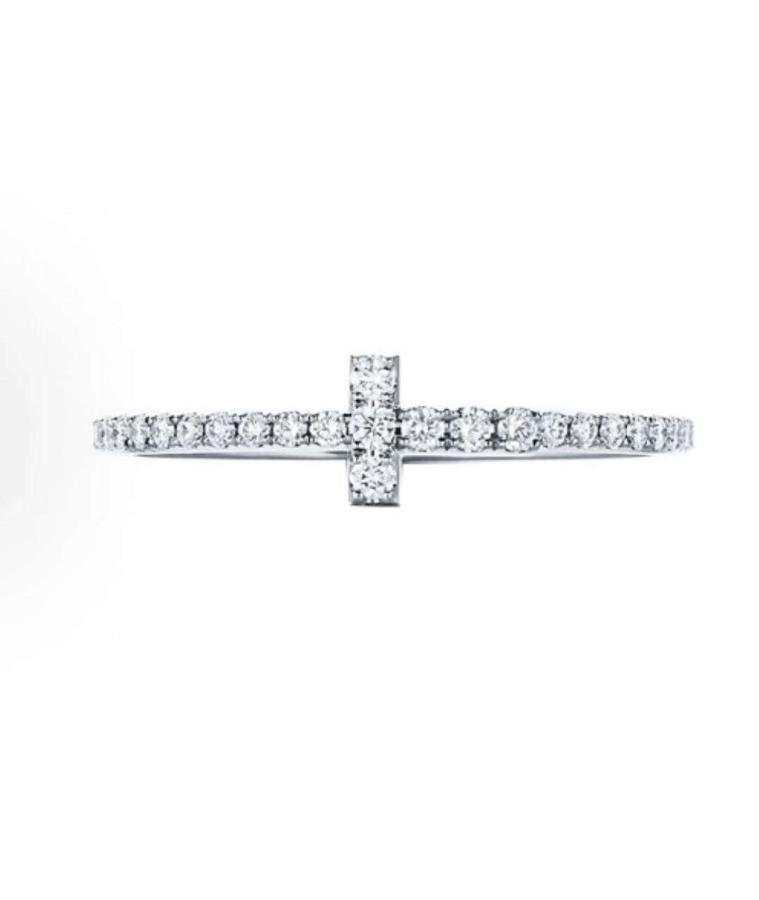 TIFFANY&CO Серебряное кольцо из белого золота, фото 5