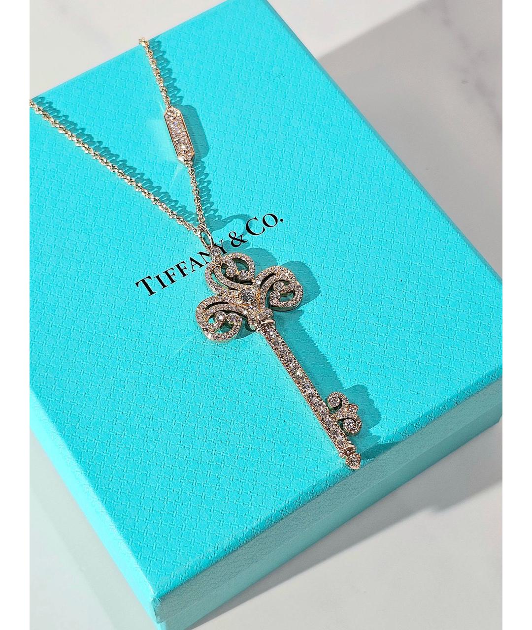 TIFFANY&CO Золотое колье из розового золота, фото 2