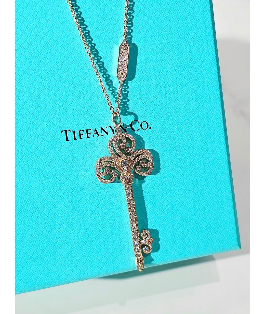 TIFFANY&CO Золотое колье из розового золота, фото 4