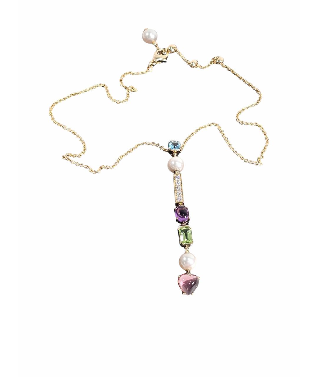 BVLGARI Золотое колье из желтого золота, фото 1
