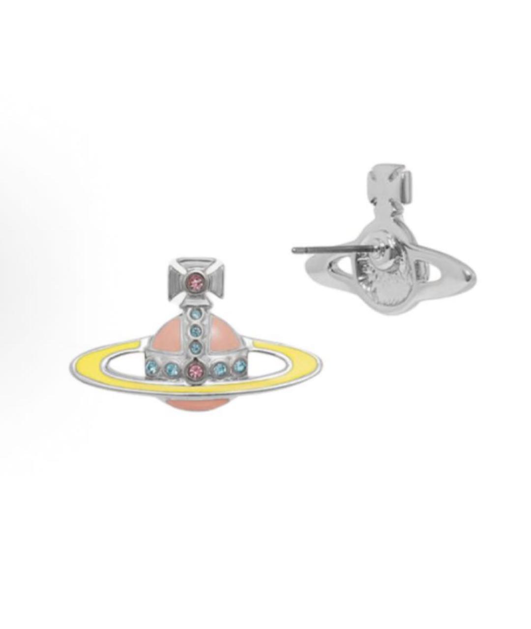 VIVIENNE WESTWOOD Мульти латунные серьги, фото 2