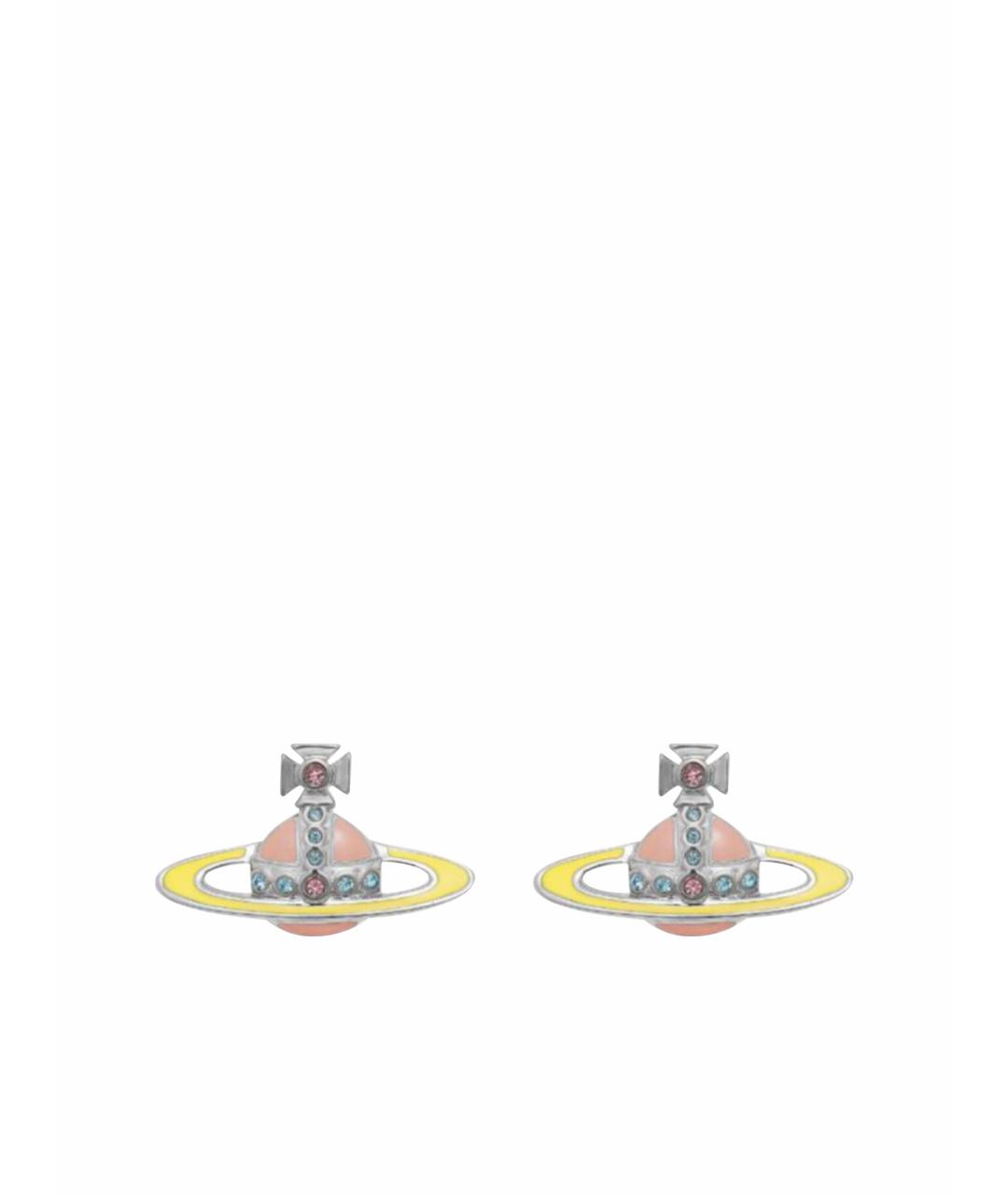VIVIENNE WESTWOOD Мульти латунные серьги, фото 1