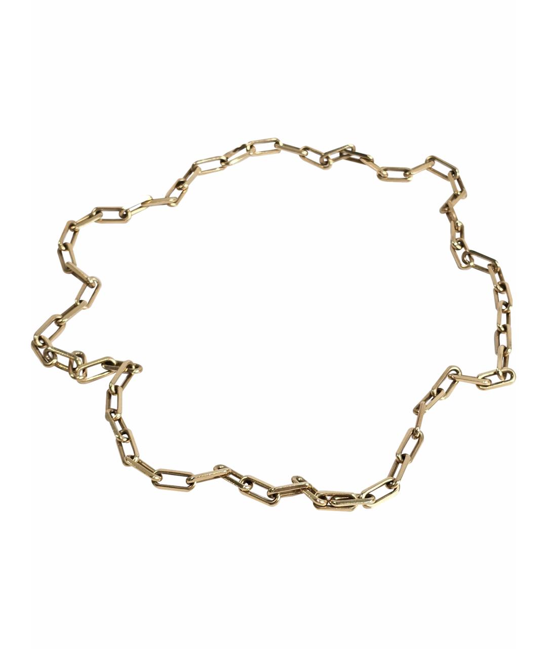 CARTIER Золотое колье из желтого золота, фото 1