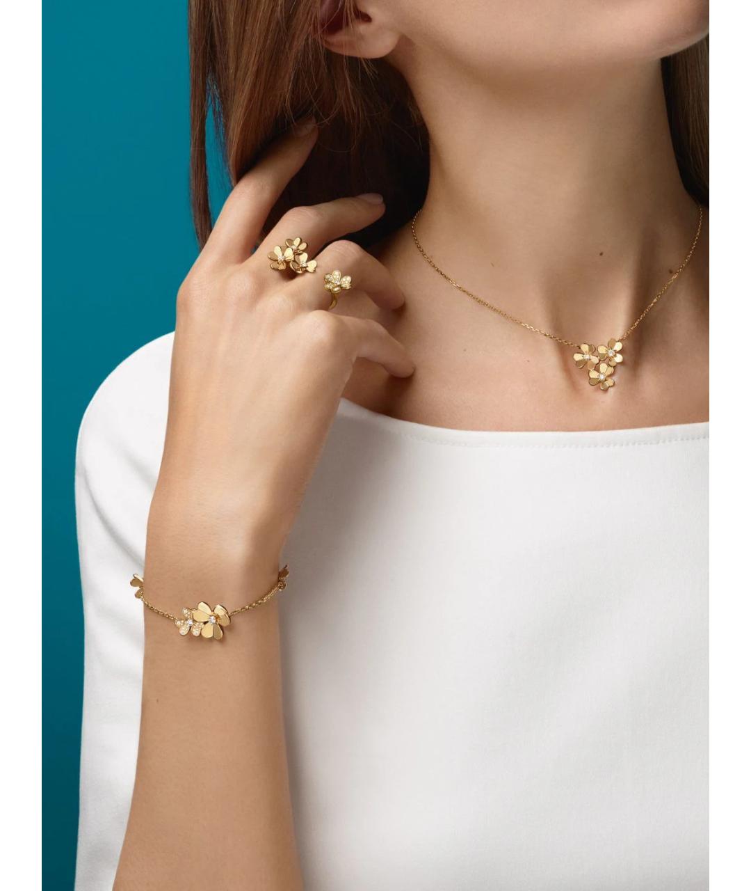 VAN CLEEF & ARPELS Золотое колье из желтого золота, фото 5
