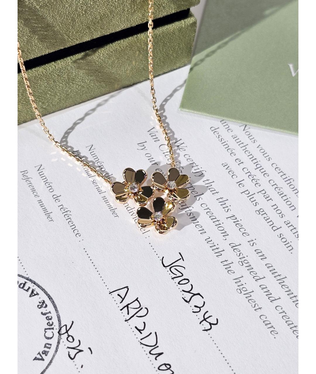 VAN CLEEF & ARPELS Золотое колье из желтого золота, фото 6